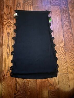 Leg Avenue Black One-Shoulder Side-Loop Dress